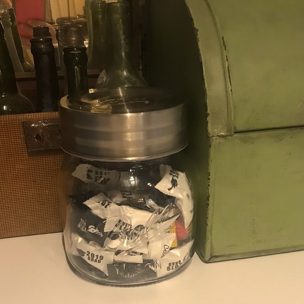 Ball Mason Decorative Canister Jar Extra Wide Mouth